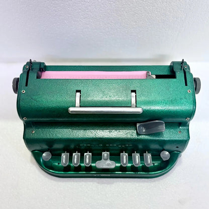 Perkins Braille Typewriter Green Emerald Edition