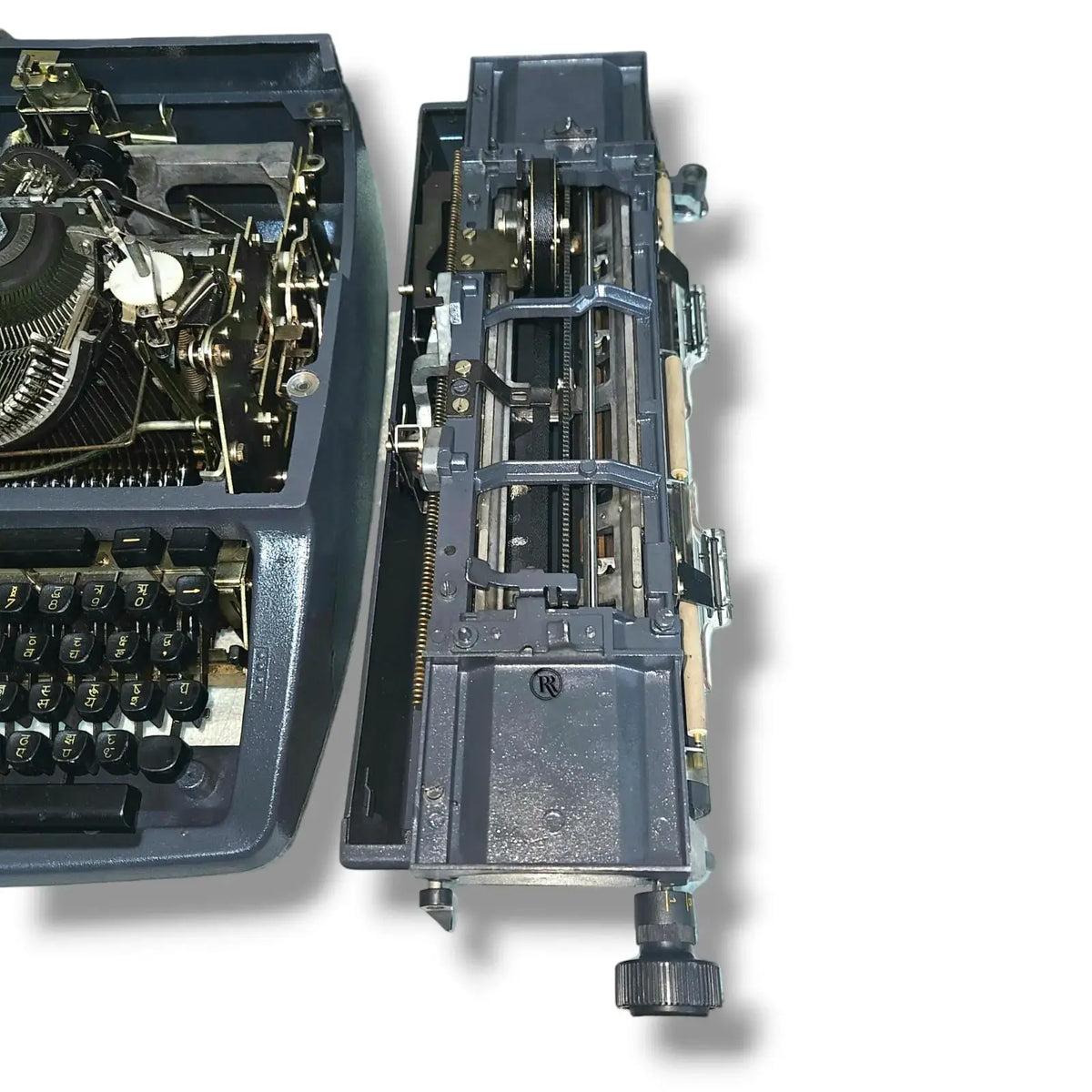 Godrej Prima Brief Hindi Typewriter Full Grey