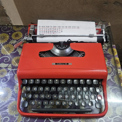 Red Black Typewriter Ribbon Cartridge