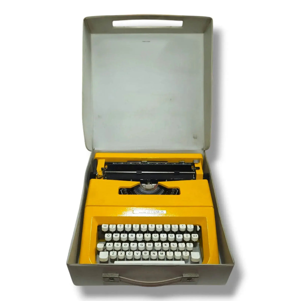 Olivetti Lettera 25 Yellow Gold Typewriter