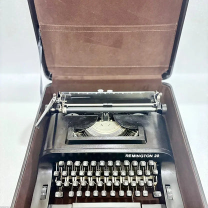 Remington 20 Obsidian Typewriter
