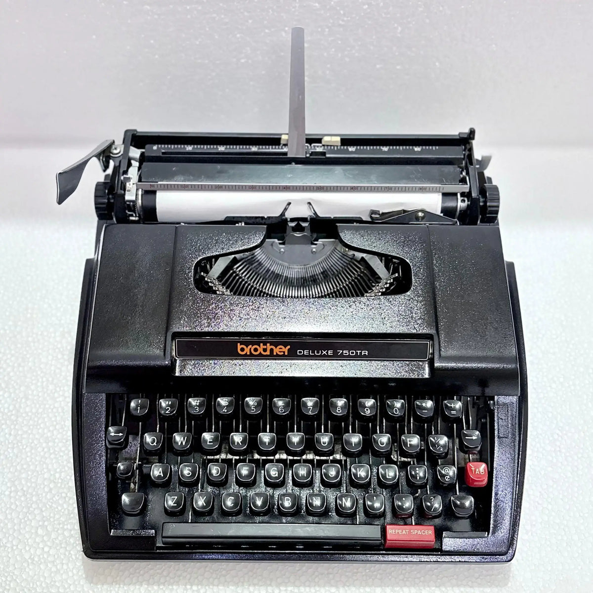Brother 750 Tr Typewriter Stealth Black Edition