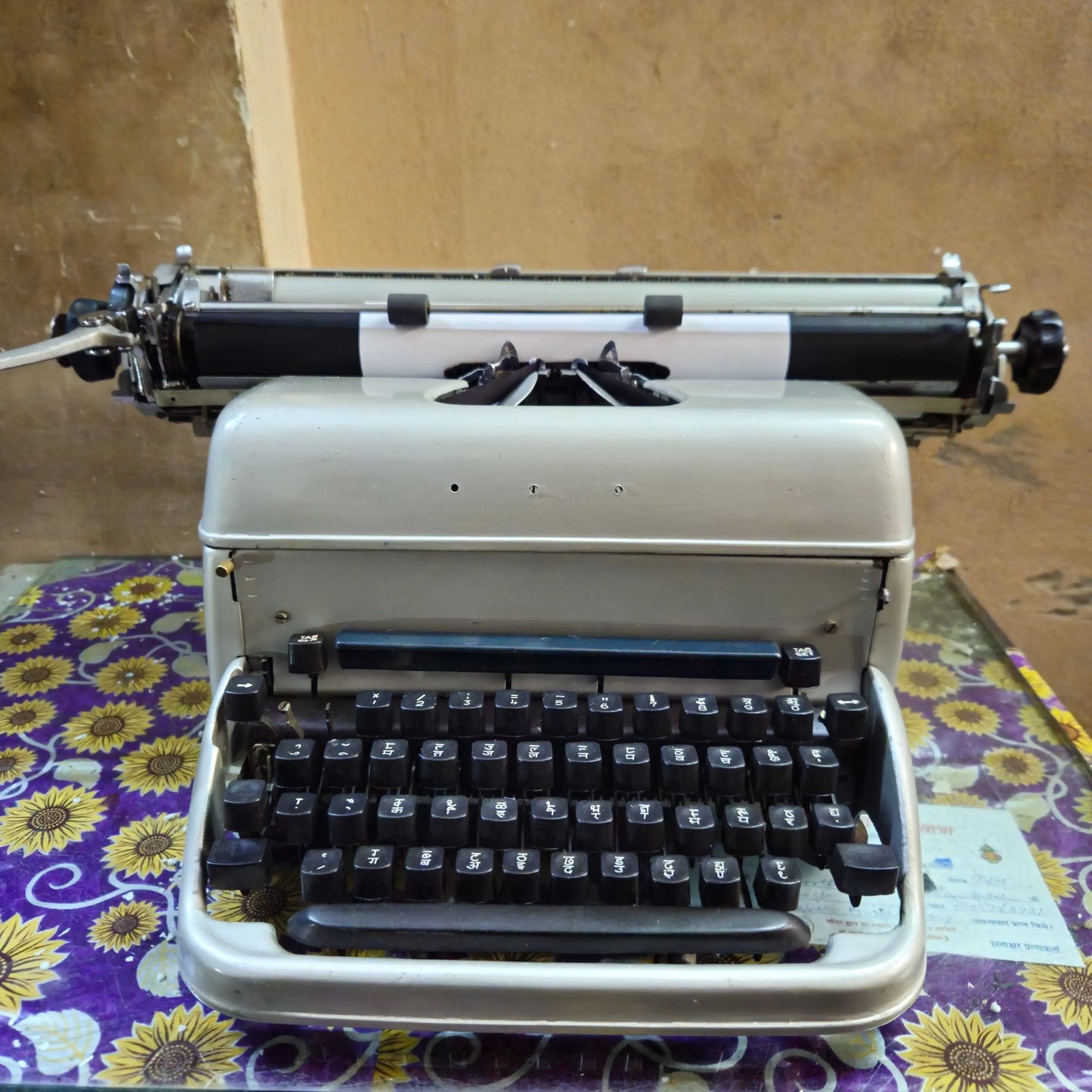 Remington Super Riter Hindi Typewriter