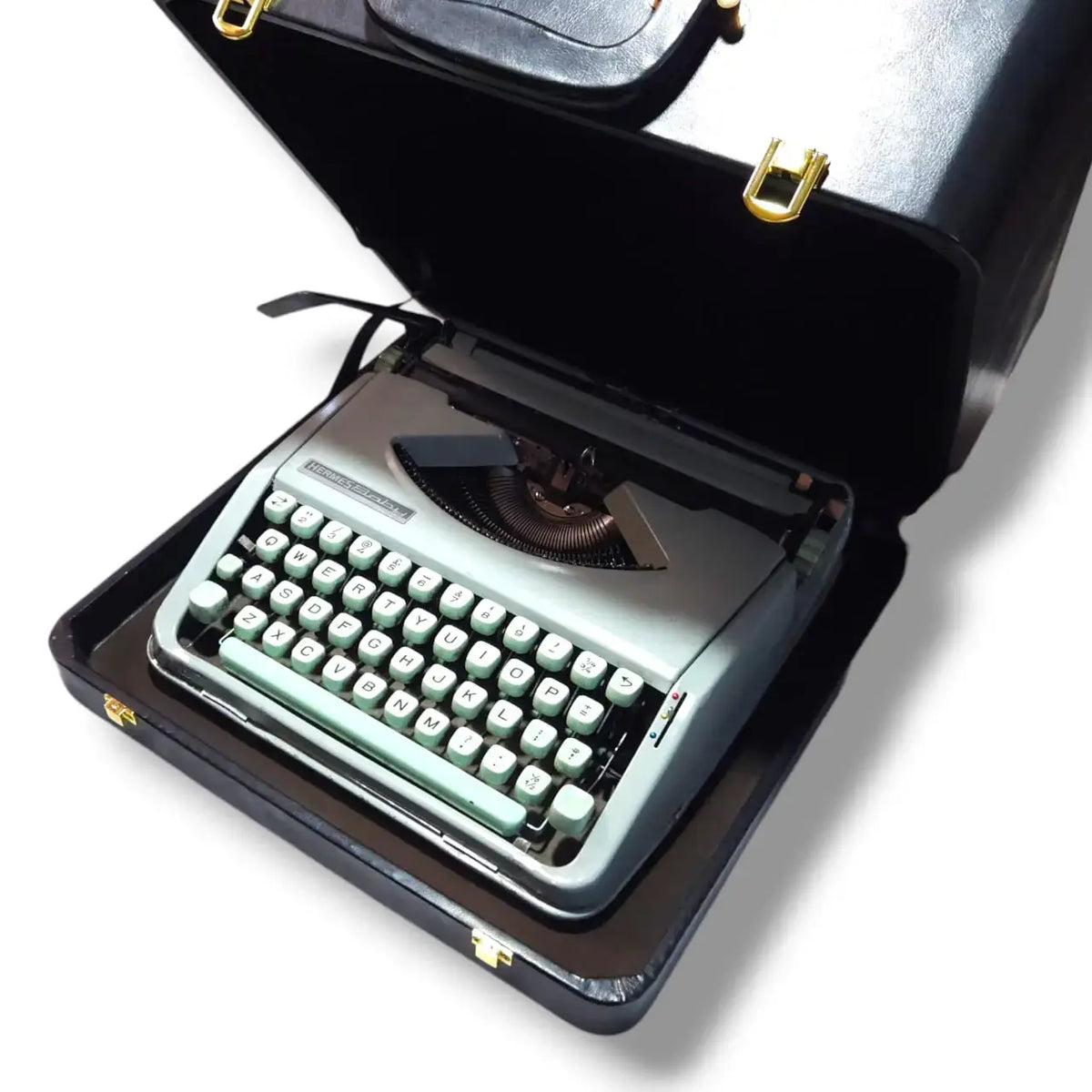 Hermes Baby Mint Green Typewriter