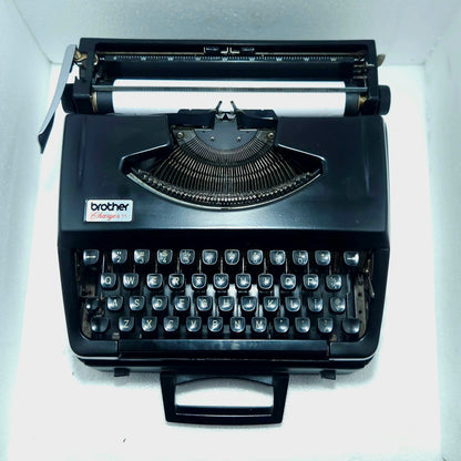 Brother Charger 11 Black Badge Typewriter