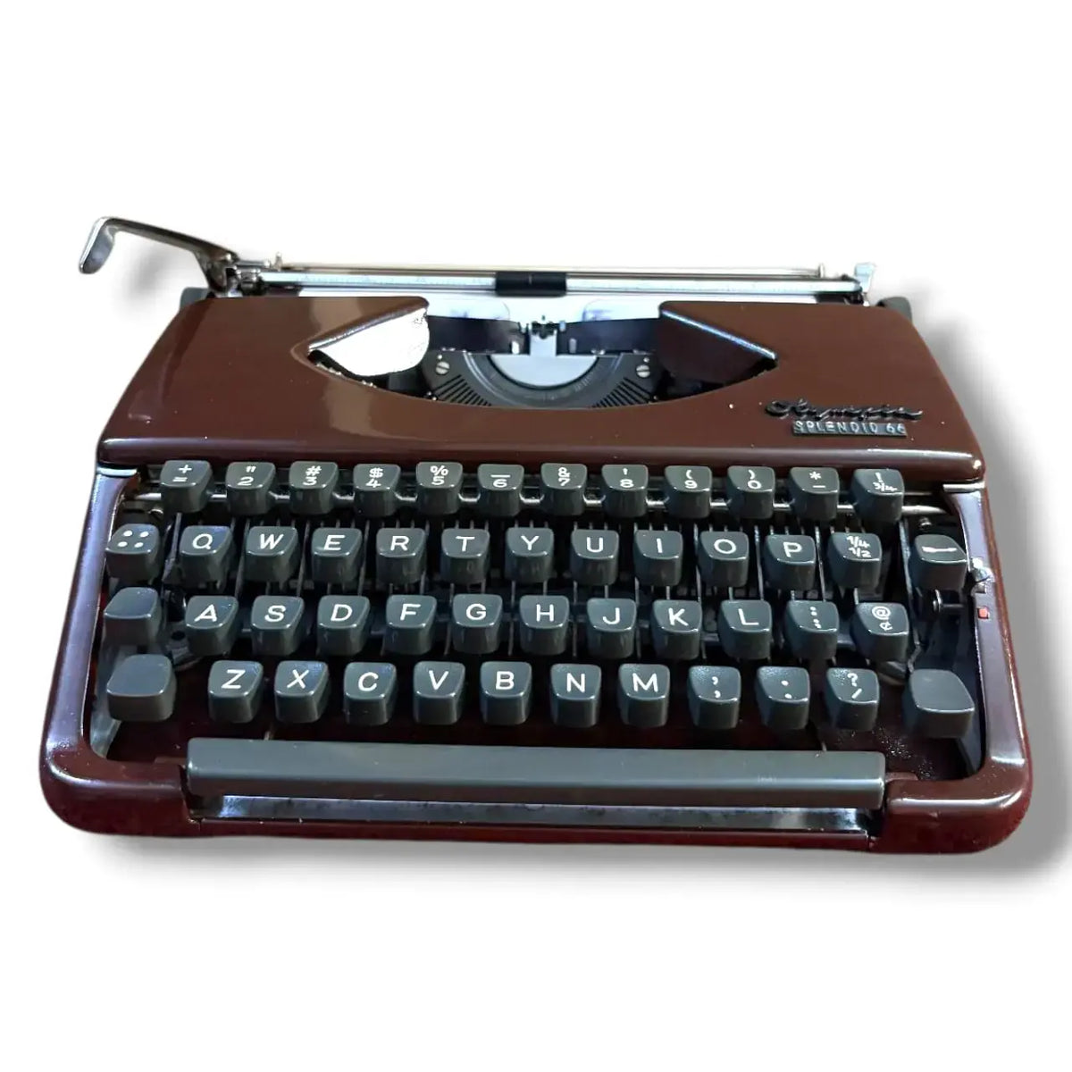 Olympia Splendid 66 Mahogany Typewriter