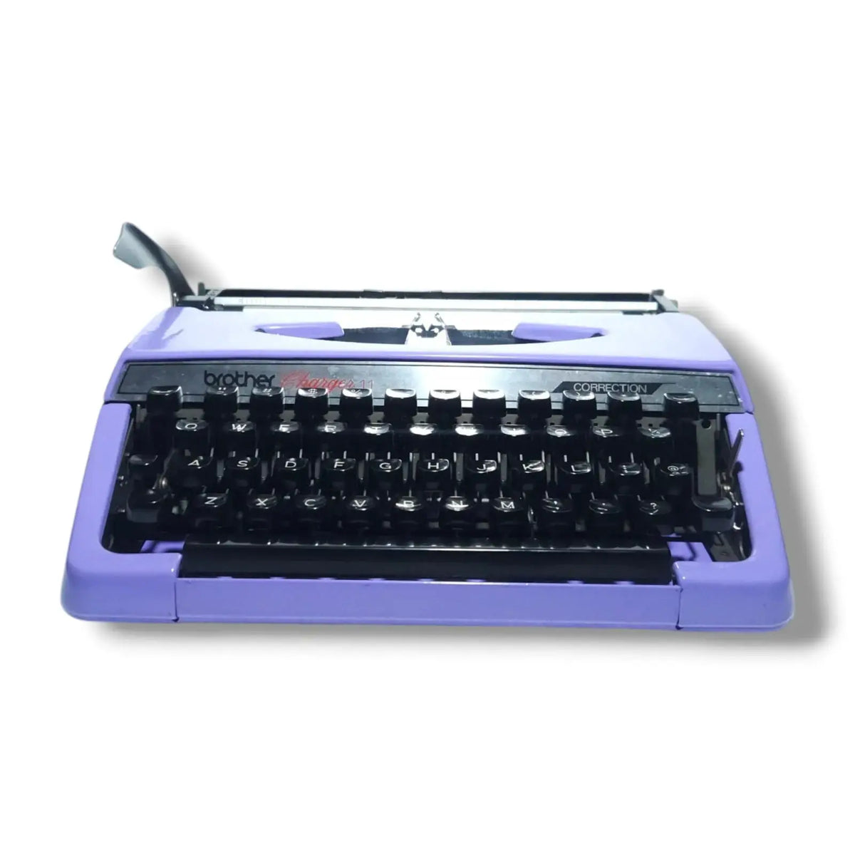 Brother Charger 11 Vintage Mauve Typewriter