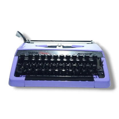 Brother Charger 11 Vintage Mauve Typewriter