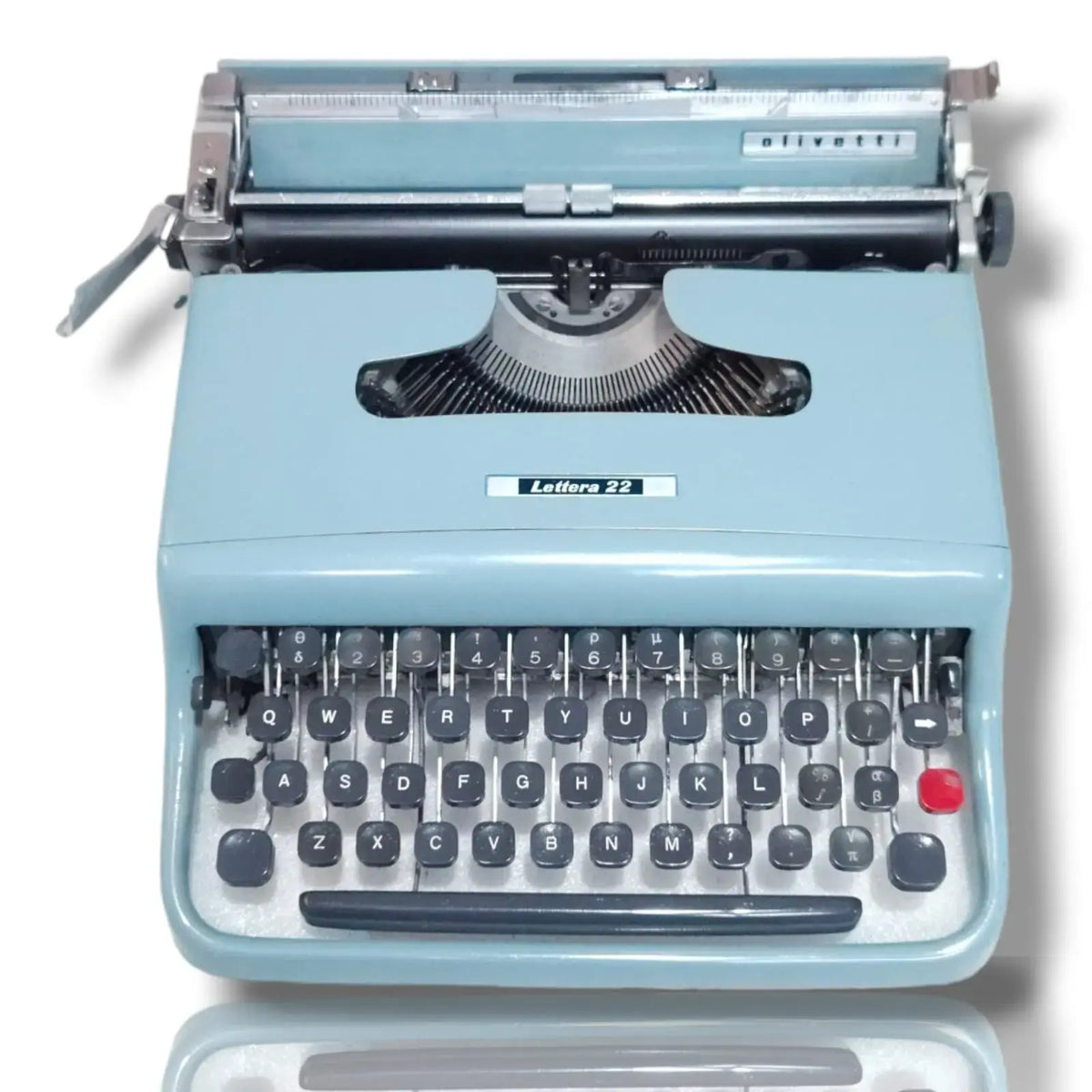 Olivetti Lettera Typewriter 22 Glasgow Edition