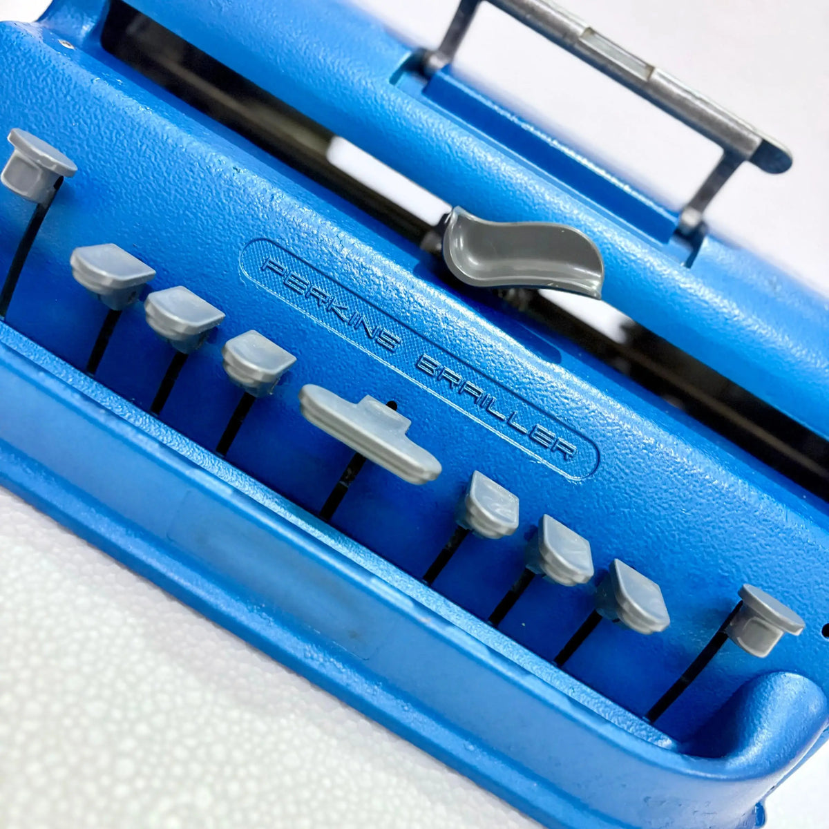 Perkins Braille Typewriter Deep Blue Edition