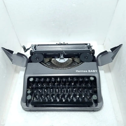Platinum Hermes Baby Typewriter