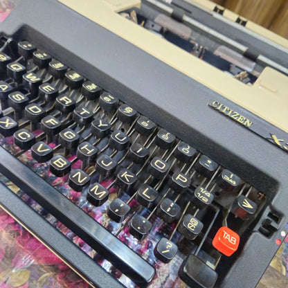 Citizen X3 Portable English Typewriter