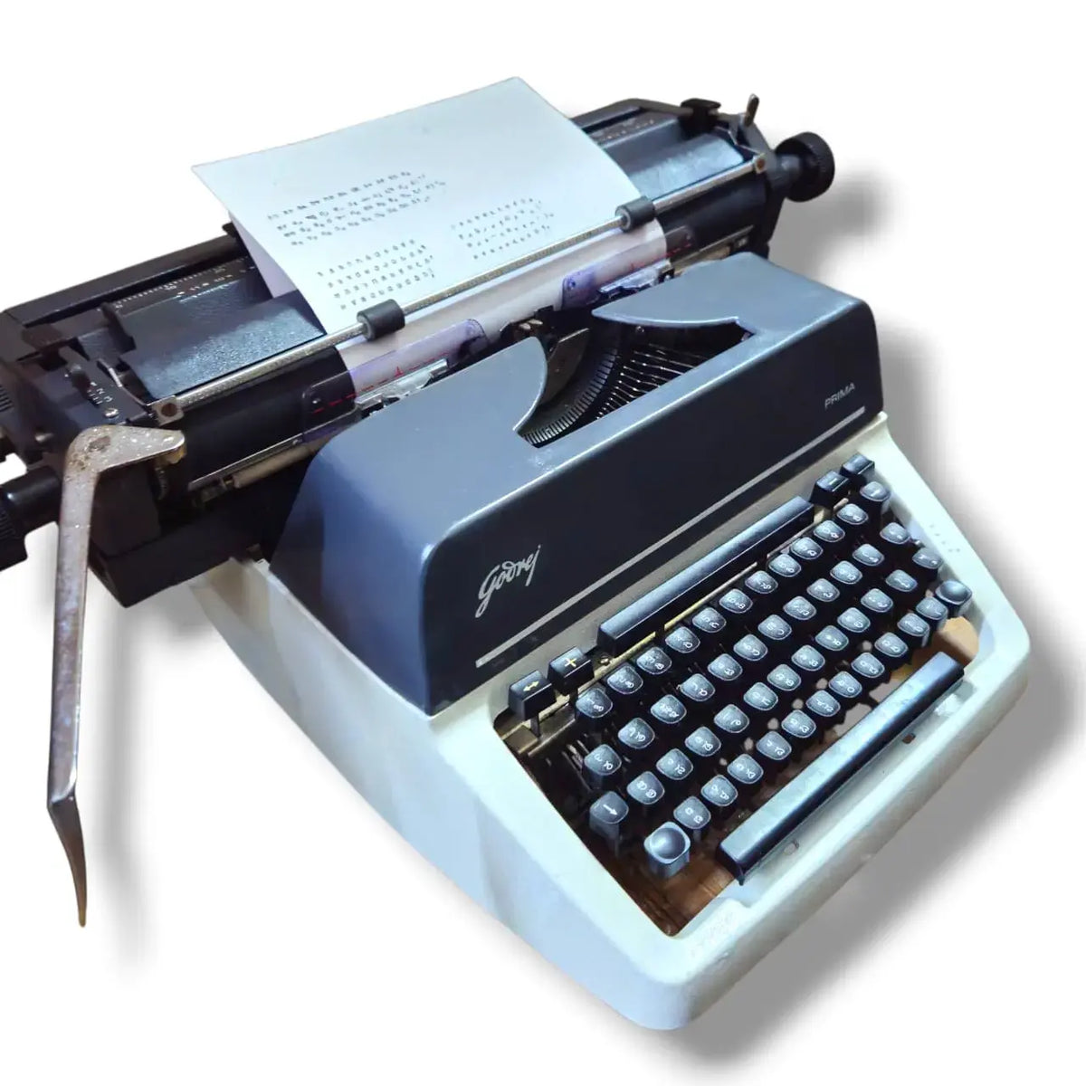 Original Godrej Prima Kannada Typewriter