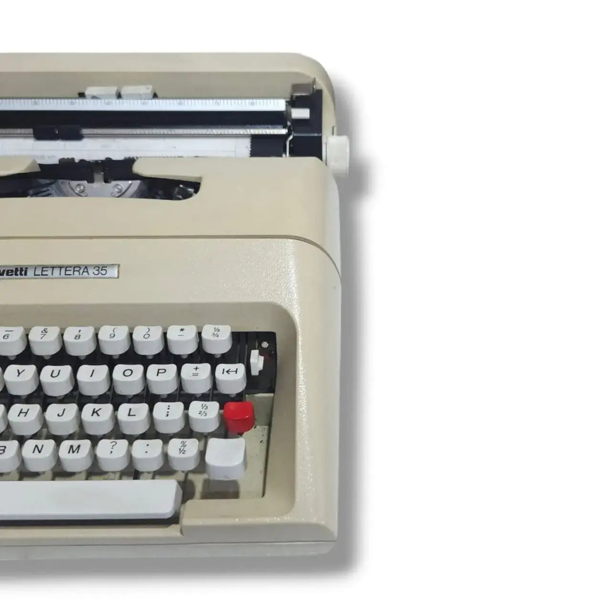 Olivetti Lettera 35 English Typewriter