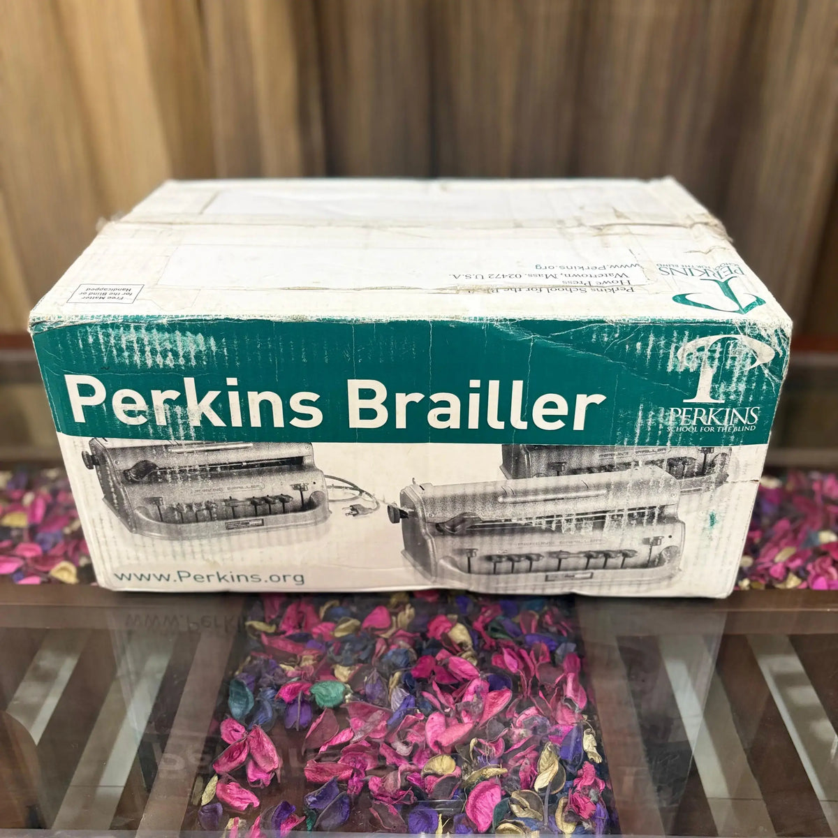 Perkins Braille Typewriter Factory Sealed Silver Edition