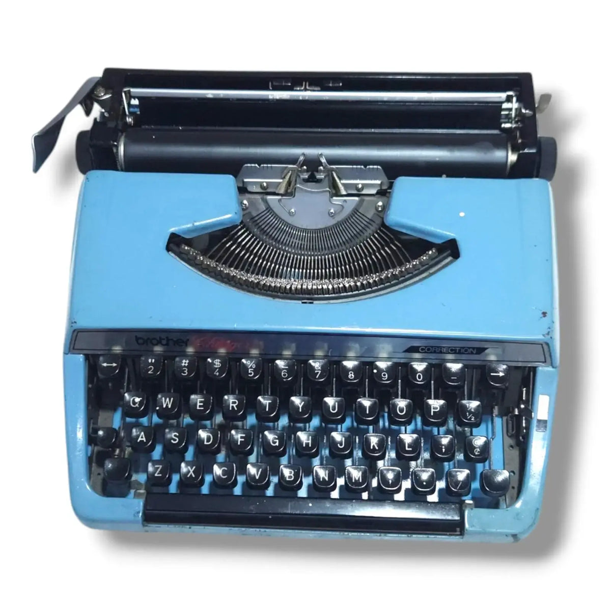 Brother Charger 11 Blue Typewriter