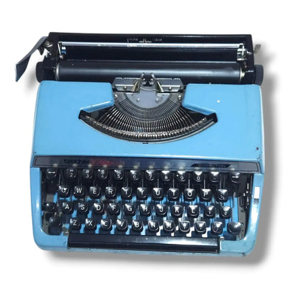 Brother Charger 11 Blue Typewriter