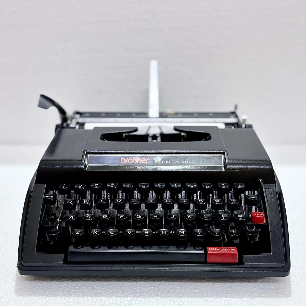 Brother 750 Tr Typewriter Stealth Black Edition