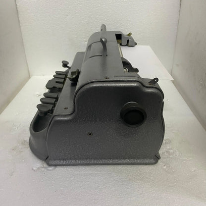 Grey Perkins Braille Typewriter
