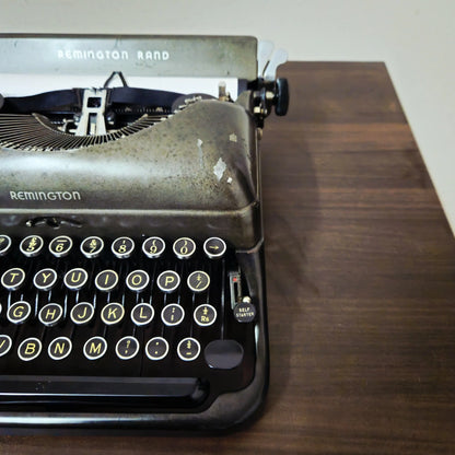 Vintage Remington Deluxe Model 5 Typewriter