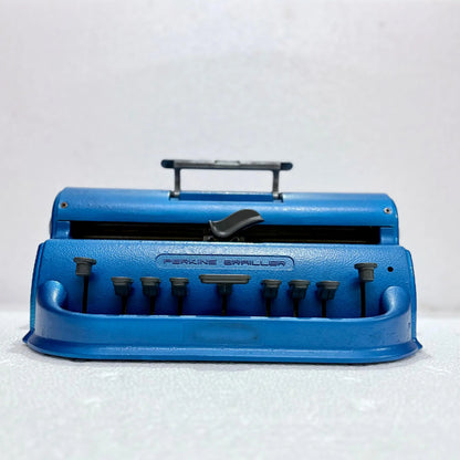 Perkins Braille Typewriter Deep Blue Edition