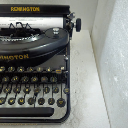 Remington Noiseless Vintage Typewriter