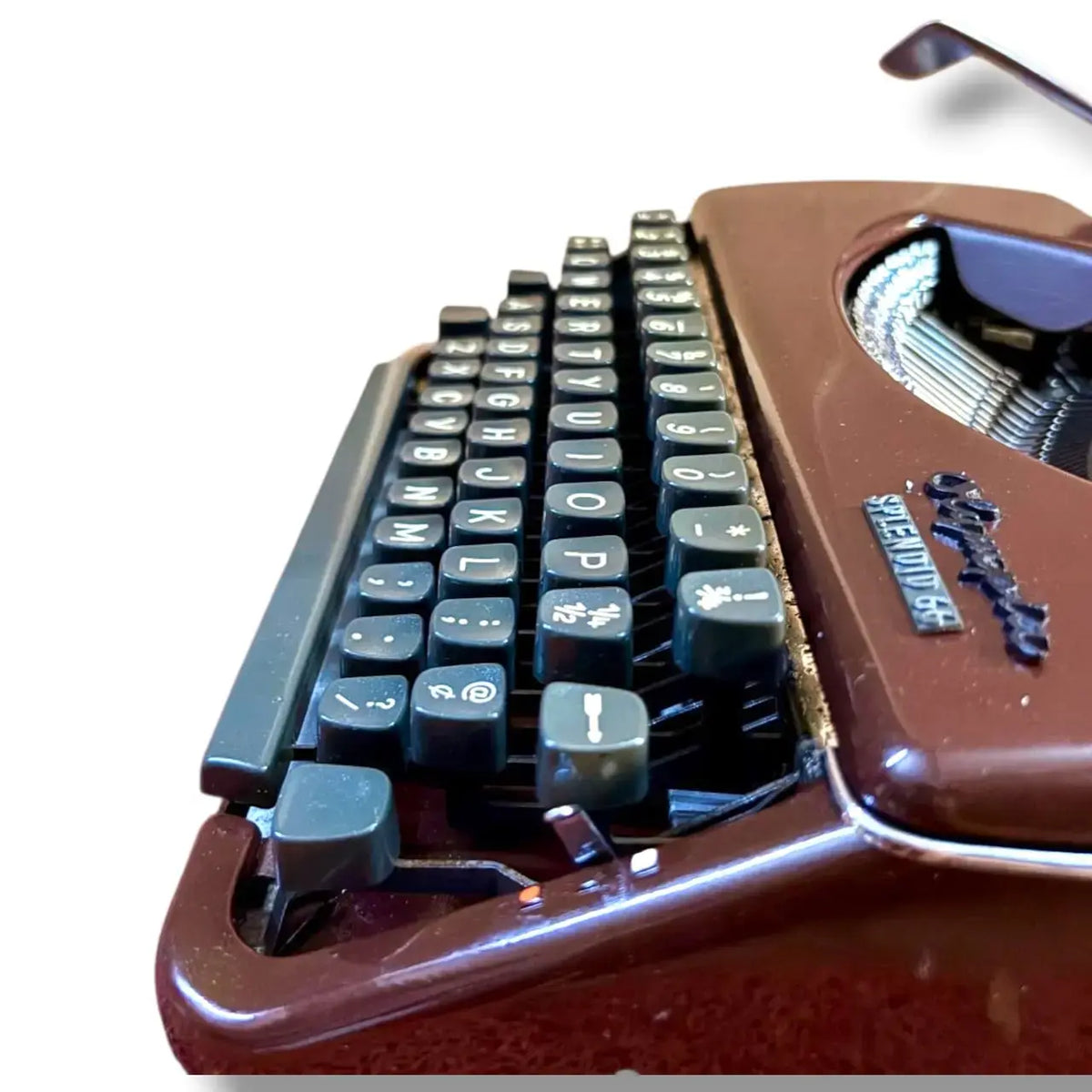 Olympia Splendid 66 Mahogany Typewriter