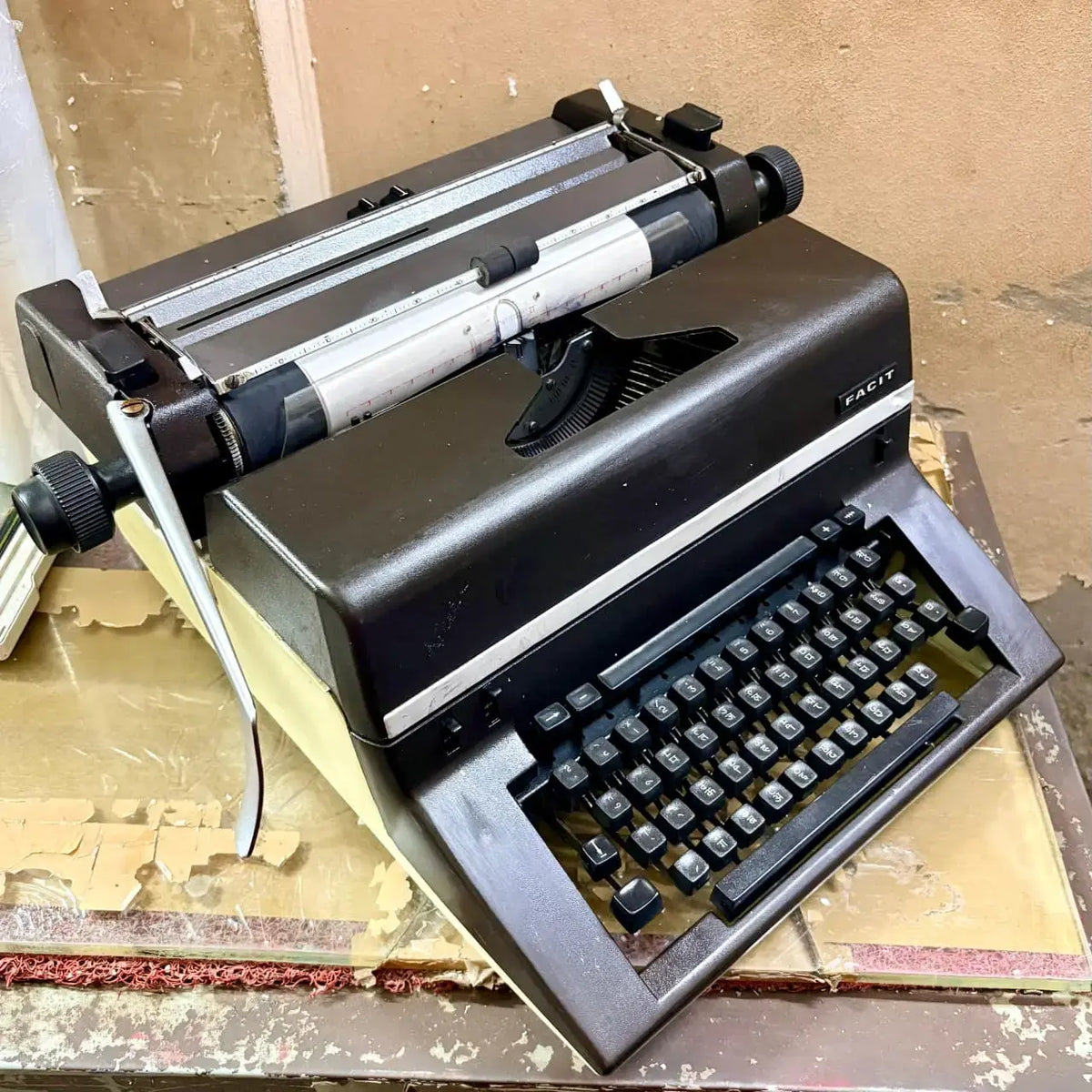 Facit Hindi Manual Typewriter Foolscap Size