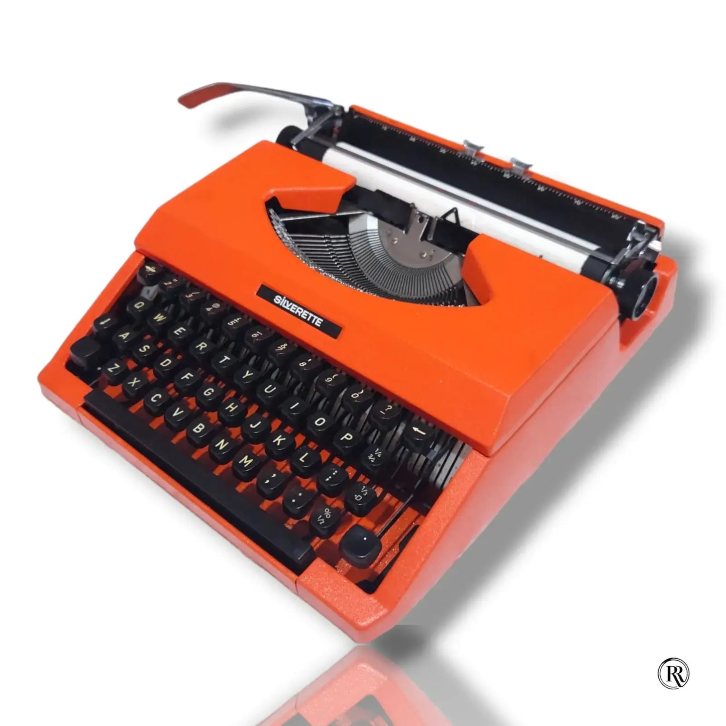 Silver Reed Silverette Cosmic Orange Typewriter