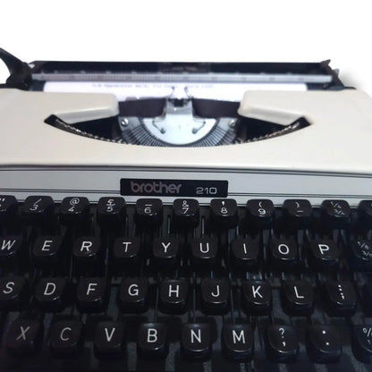 Brother 210 English Typewriter