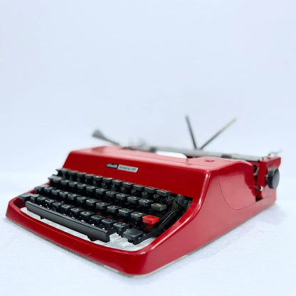 Olivetti Lettera 32 Rosso Red