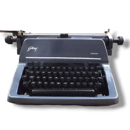 Godrej Prima Manual English Typewriter Brief Size