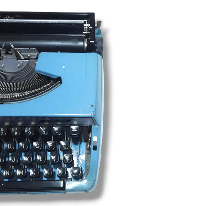 Brother Charger 11 Blue Typewriter