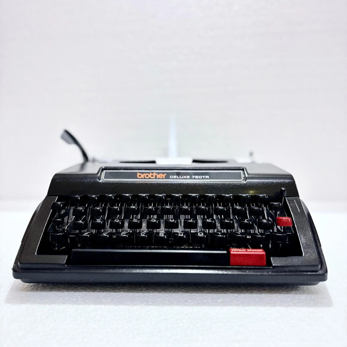 Brother 750 Tr Typewriter Stealth Black Edition