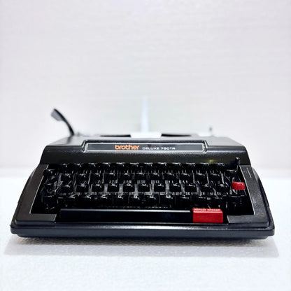 Brother 750 Tr Typewriter Stealth Black Edition