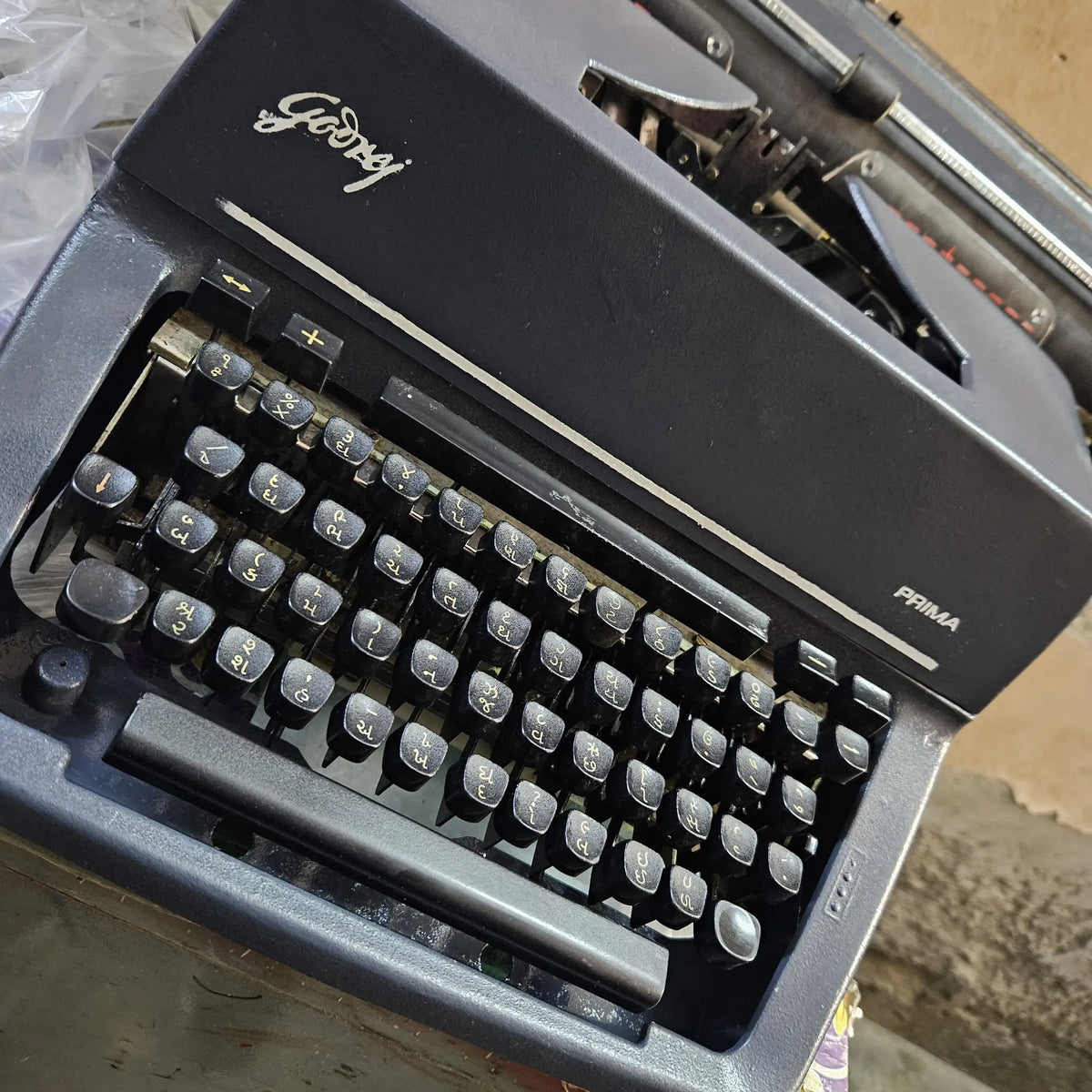 Godrej prima Gujrati Typewriter