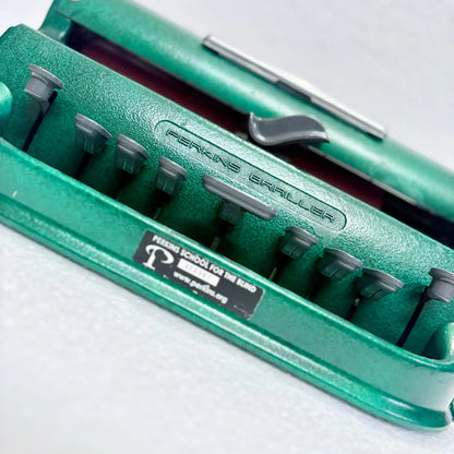 Perkins Braille Typewriter Green Emerald Edition