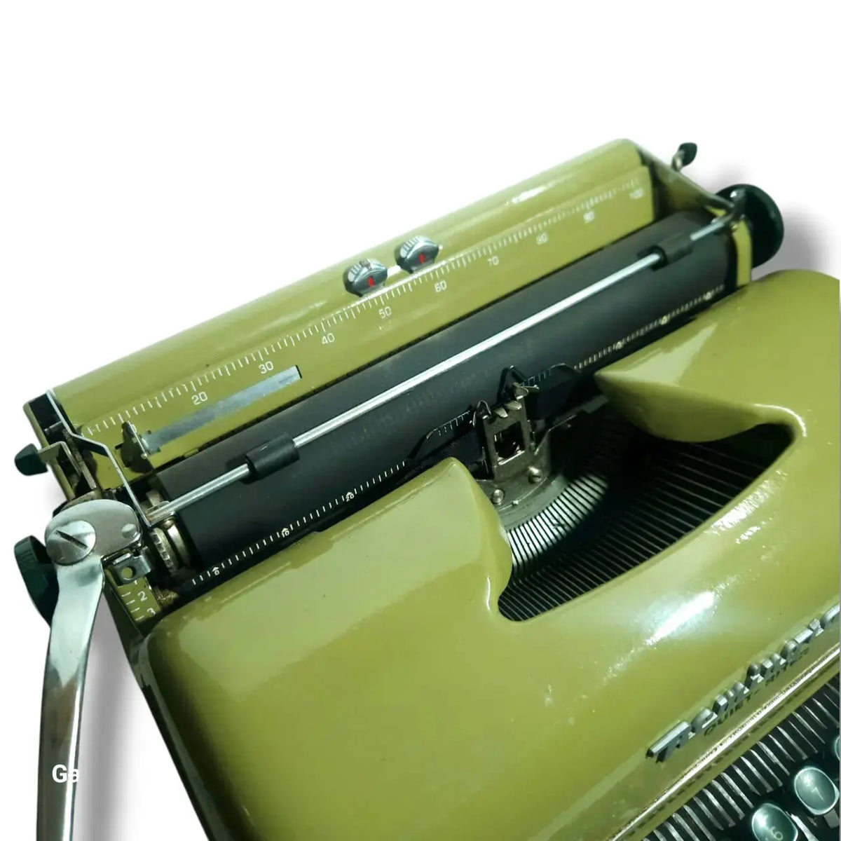 Remington Quiet Riter Olive Green Typewriter