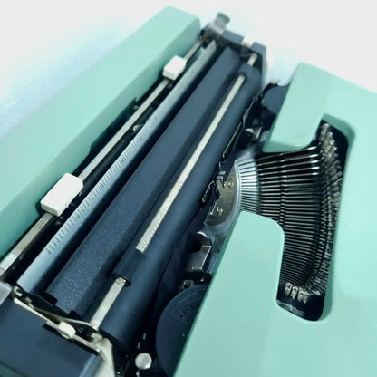 Olivetti Lettera 35 British Green Typewriter