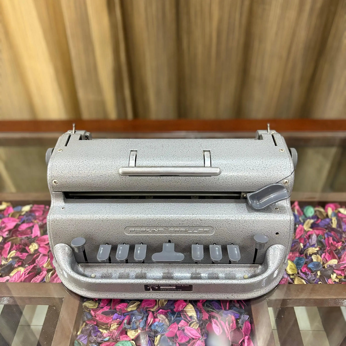 Perkins Braille Typewriter Factory Sealed Silver Edition