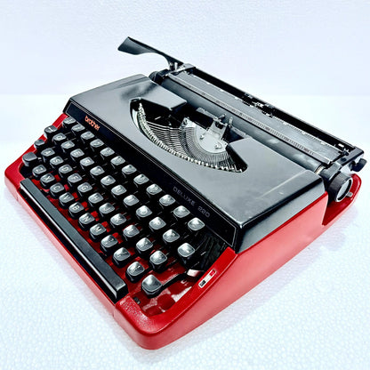 Brother Deluxe 220 Typewriter Inferno Red Edition