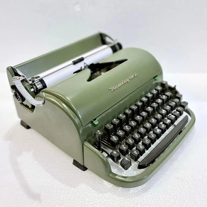Remington Quiet Riter Olive Military Green Typewriter