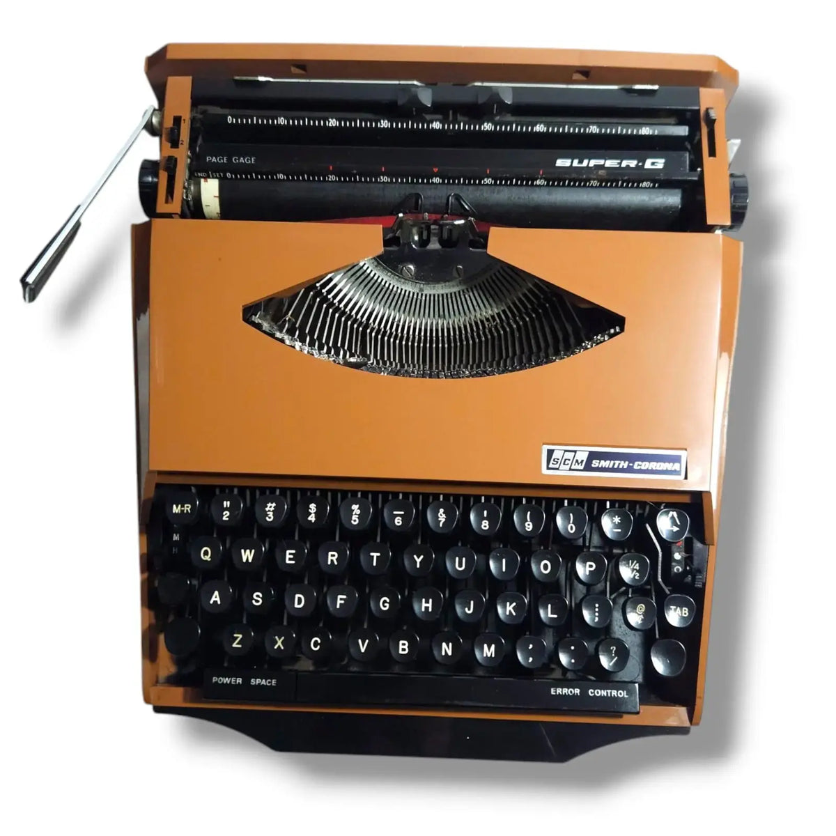 Imported Smith Corona typing machine side profile portable manual typewriter for daily writing