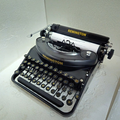 Remington Noiseless Vintage Typewriter