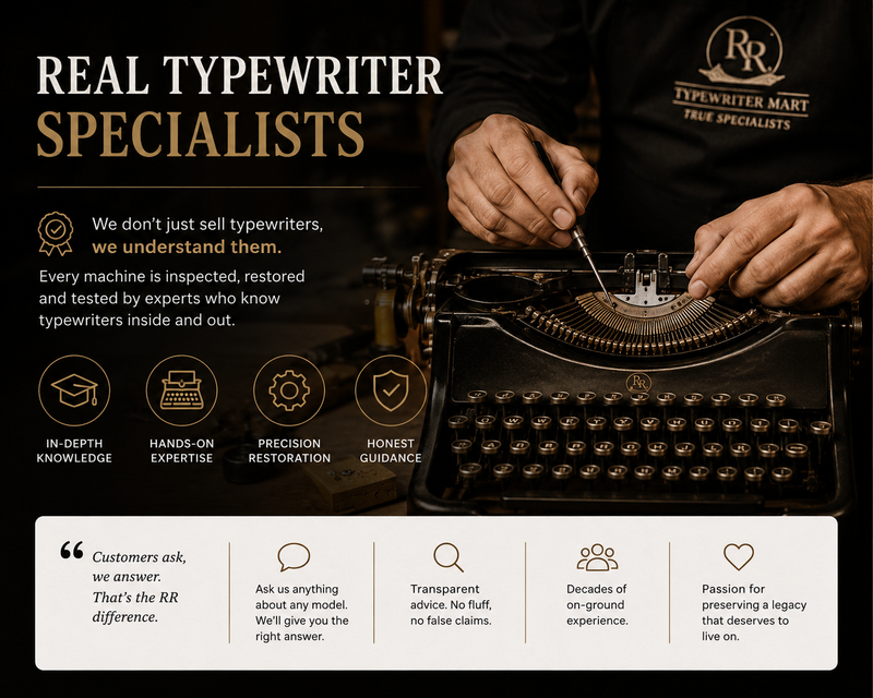 Real Typewriter Specialists
