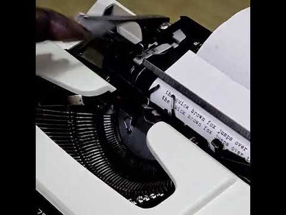 Brother 750 Tr Typewriter Alpine white