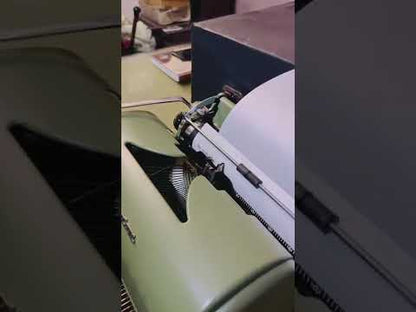 Remington Quiet Riter Olive Military Green Typewriter