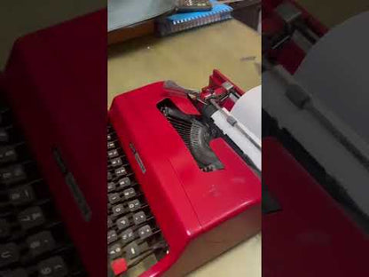 Olivetti Lettera 32 Rosso Red