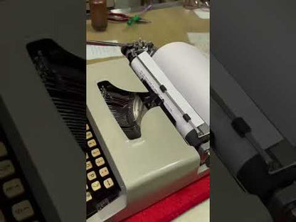 Remington Monarch Ash Grey Typewriter