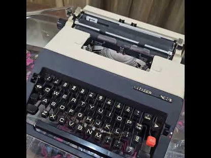 Citizen X3 Portable English Typewriter